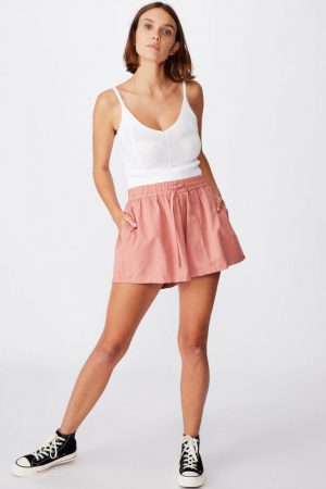 Cotton On Casual | Womens Pull On Short Old Rose
